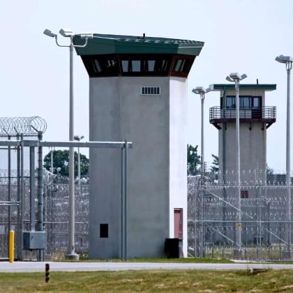 Prison Yard Tower in Virginia